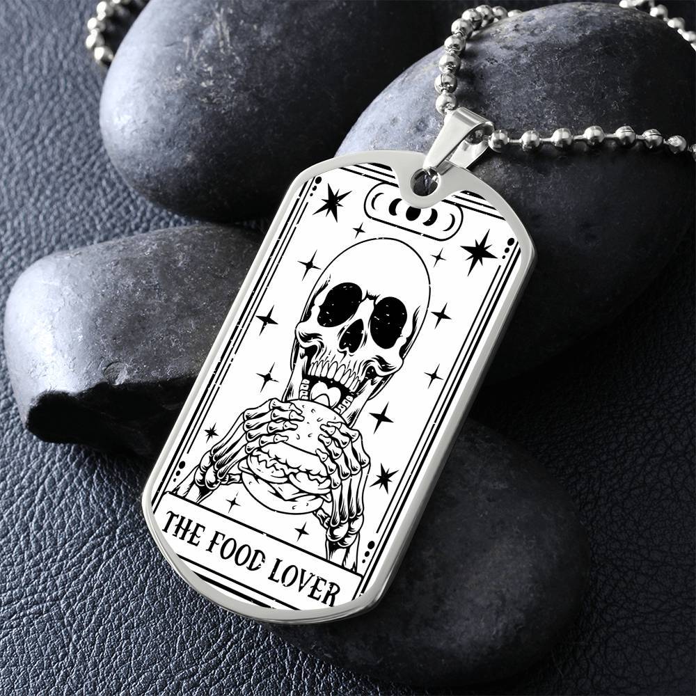 Tarot Card Necklace | The Food Lover