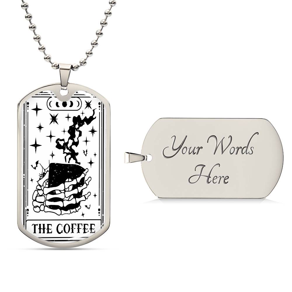 Tarot Card Necklace | The Coffee