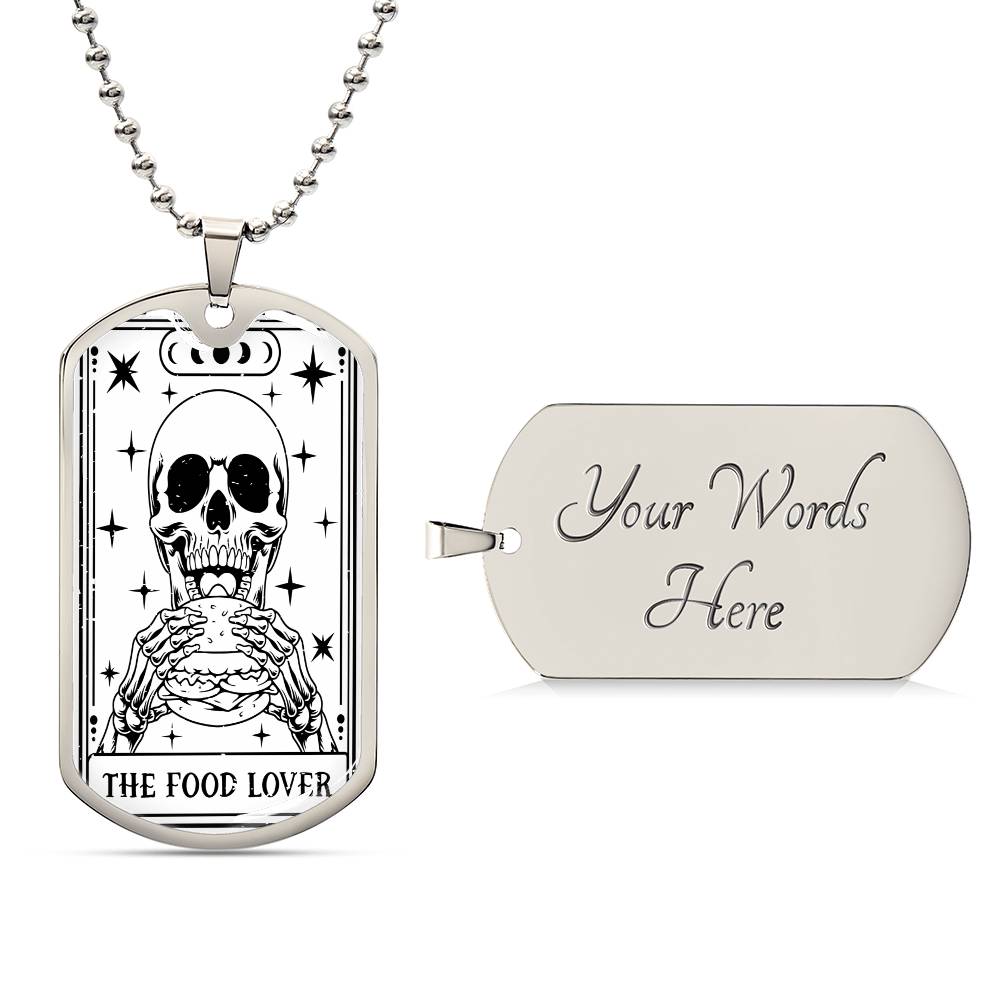 Tarot Card Necklace | The Food Lover