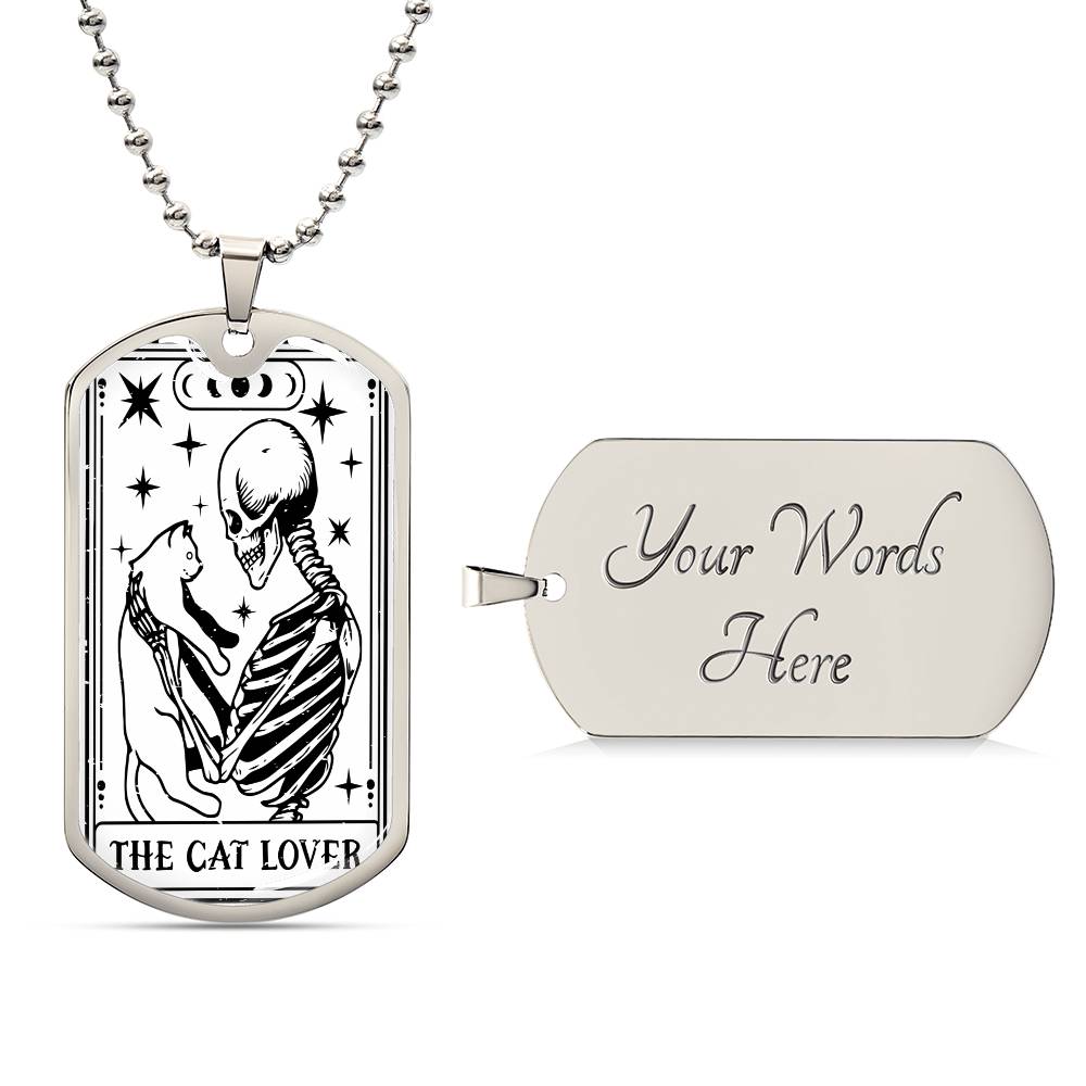 Tarot Card Necklace | The Cat Lover