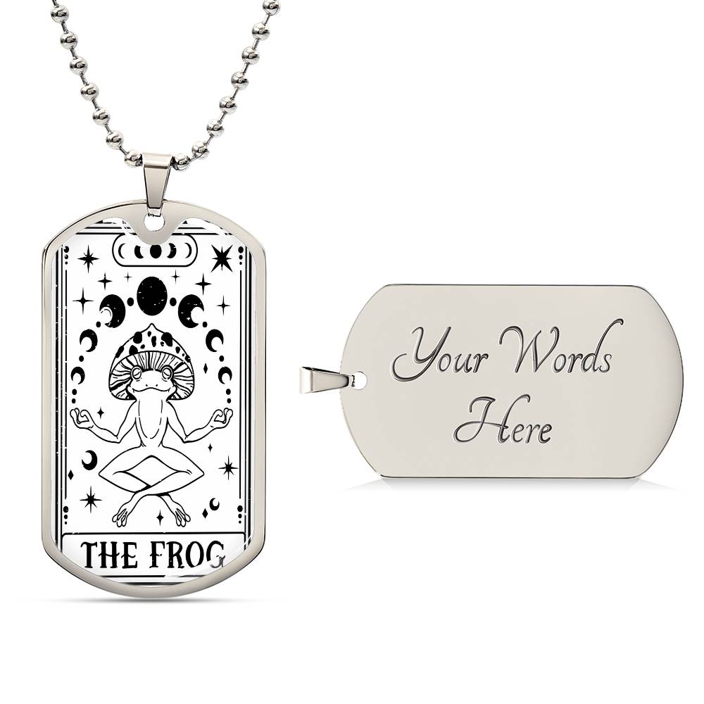 Tarot Card Necklace | The Frog