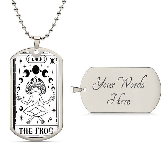 Tarot Card Necklace | The Frog