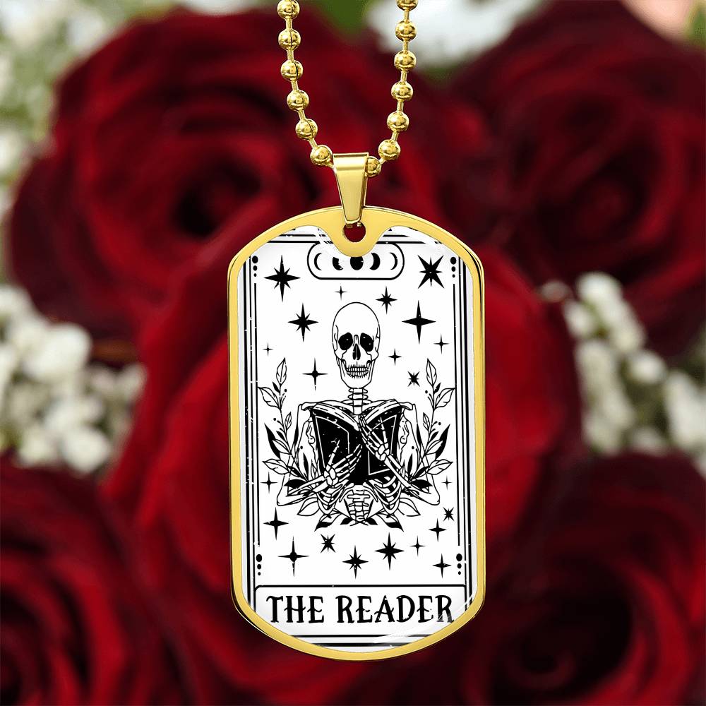 Tarot Card Necklace | The Reader