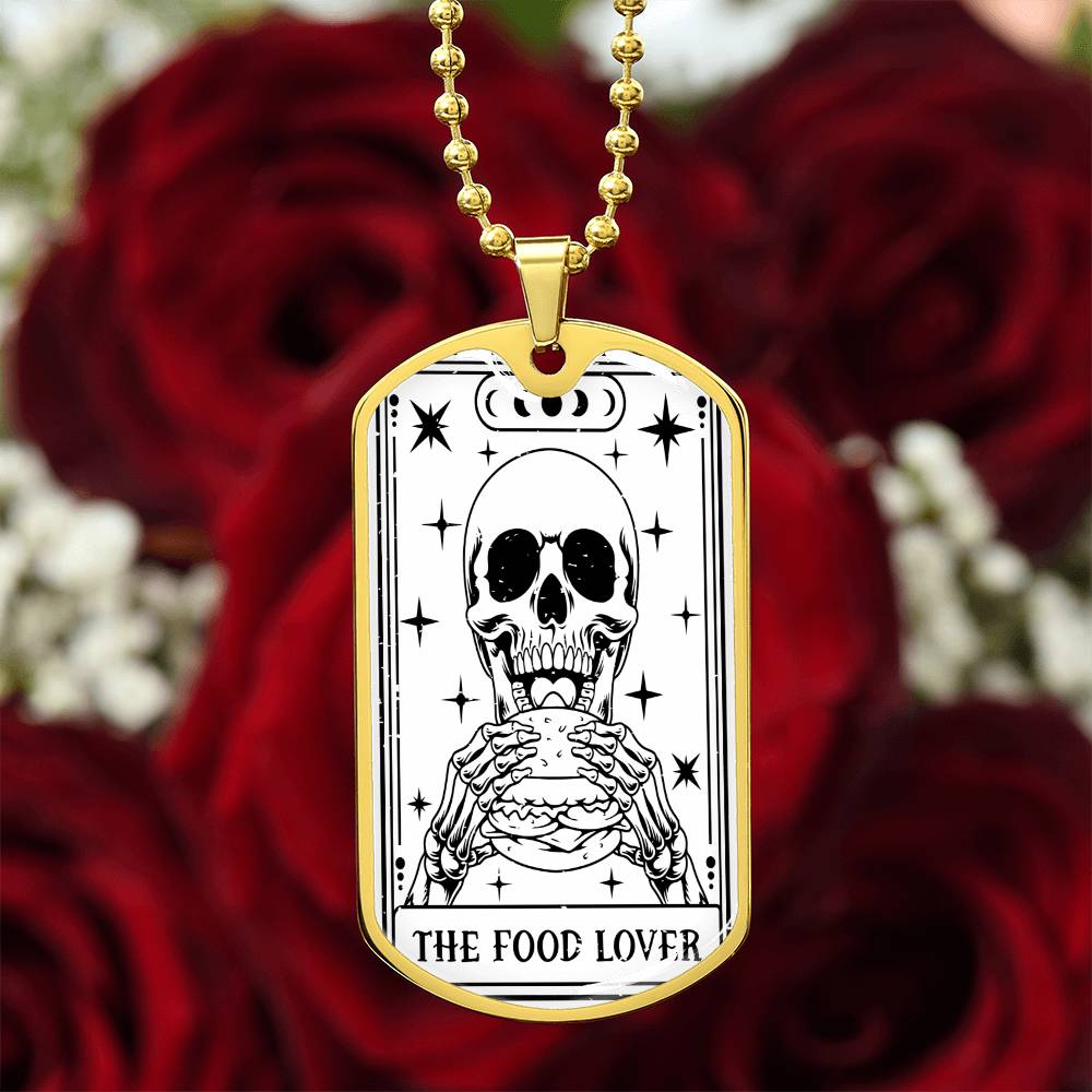 Tarot Card Necklace | The Food Lover