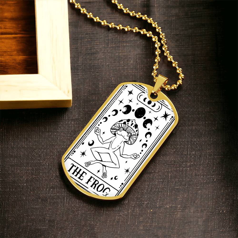 Tarot Card Necklace | The Frog