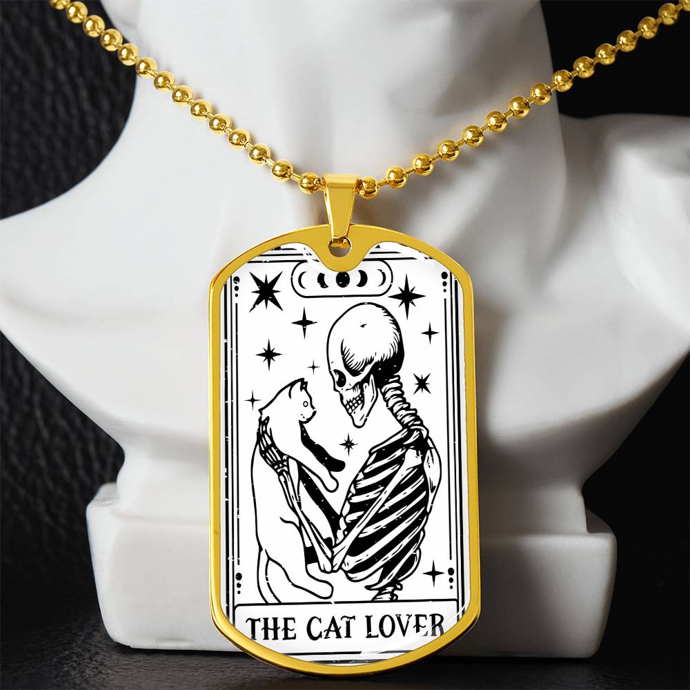 Tarot Card Necklace | The Cat Lover