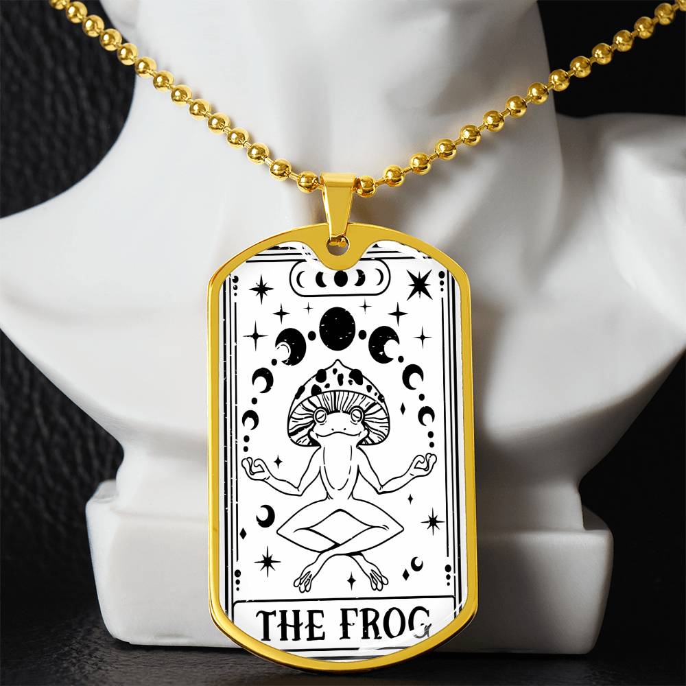 Tarot Card Necklace | The Frog