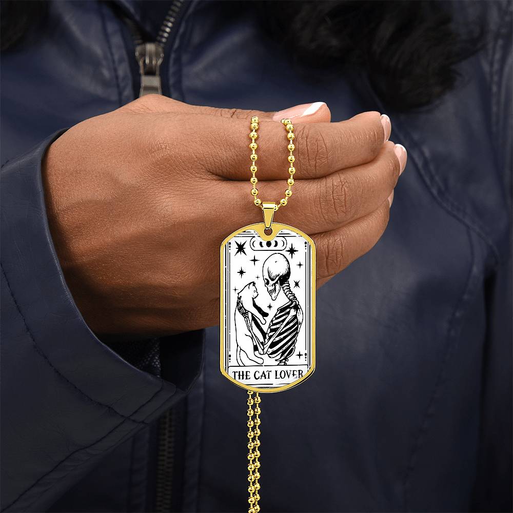 Tarot Card Necklace | The Cat Lover