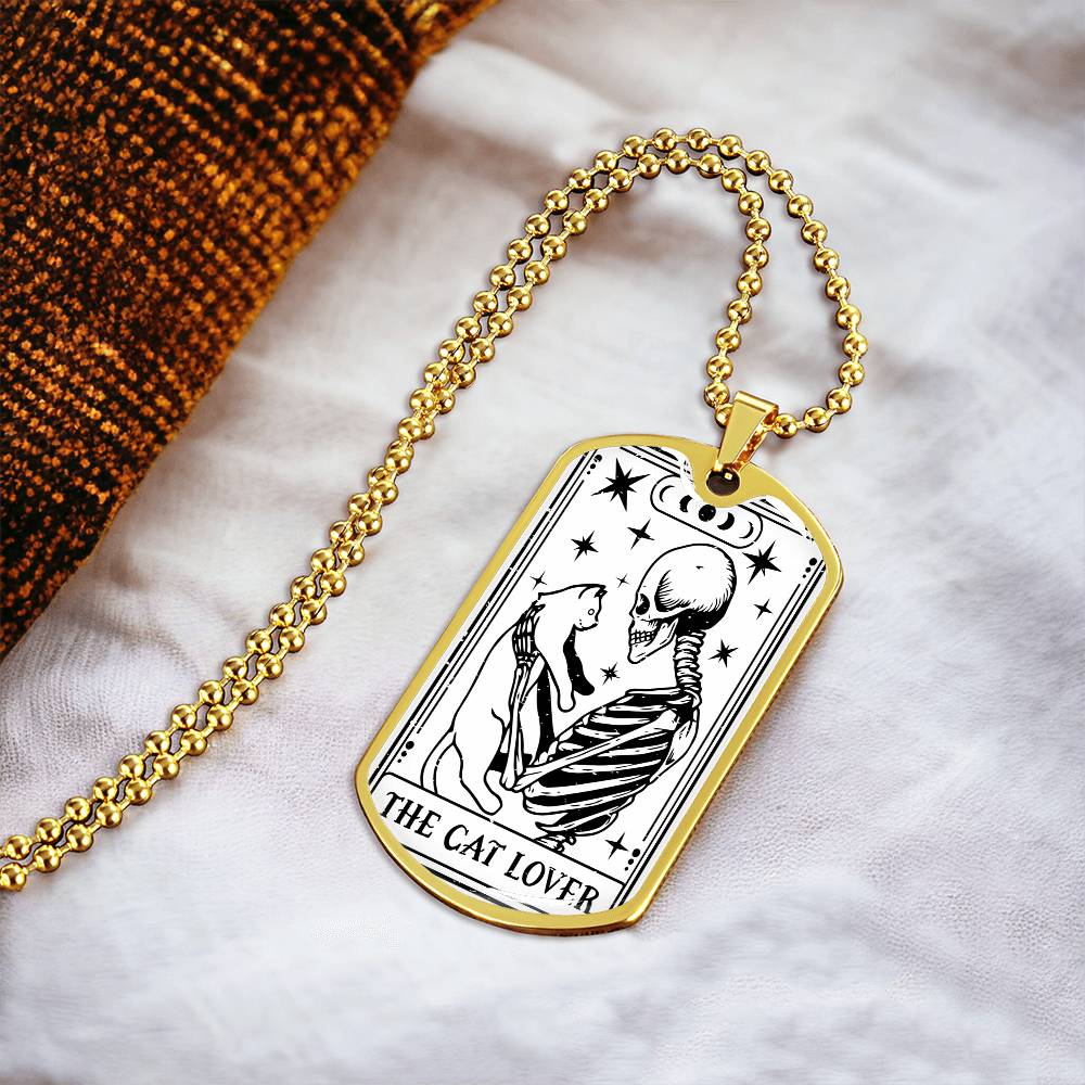 Tarot Card Necklace | The Cat Lover