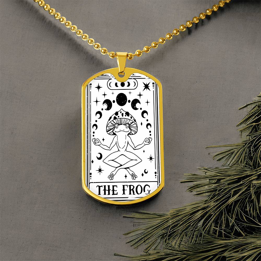 Tarot Card Necklace | The Frog