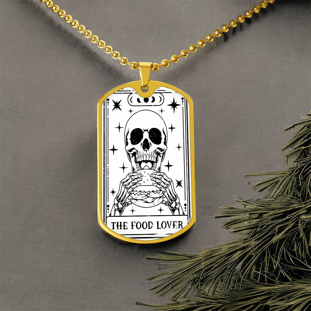 Tarot Card Necklace | The Food Lover