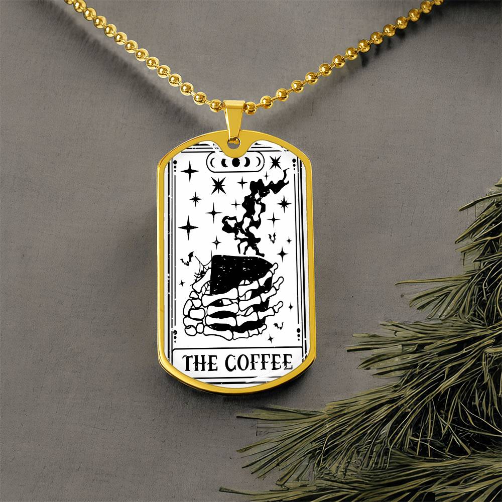 Tarot Card Necklace | The Coffee