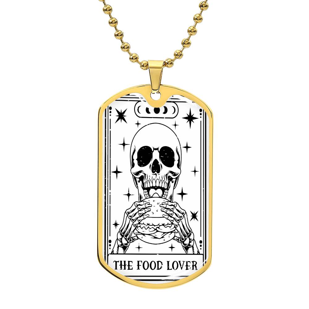 Tarot Card Necklace | The Food Lover