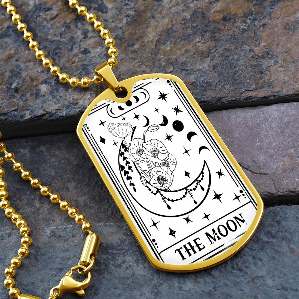 Tarot Card Necklace | The Moon