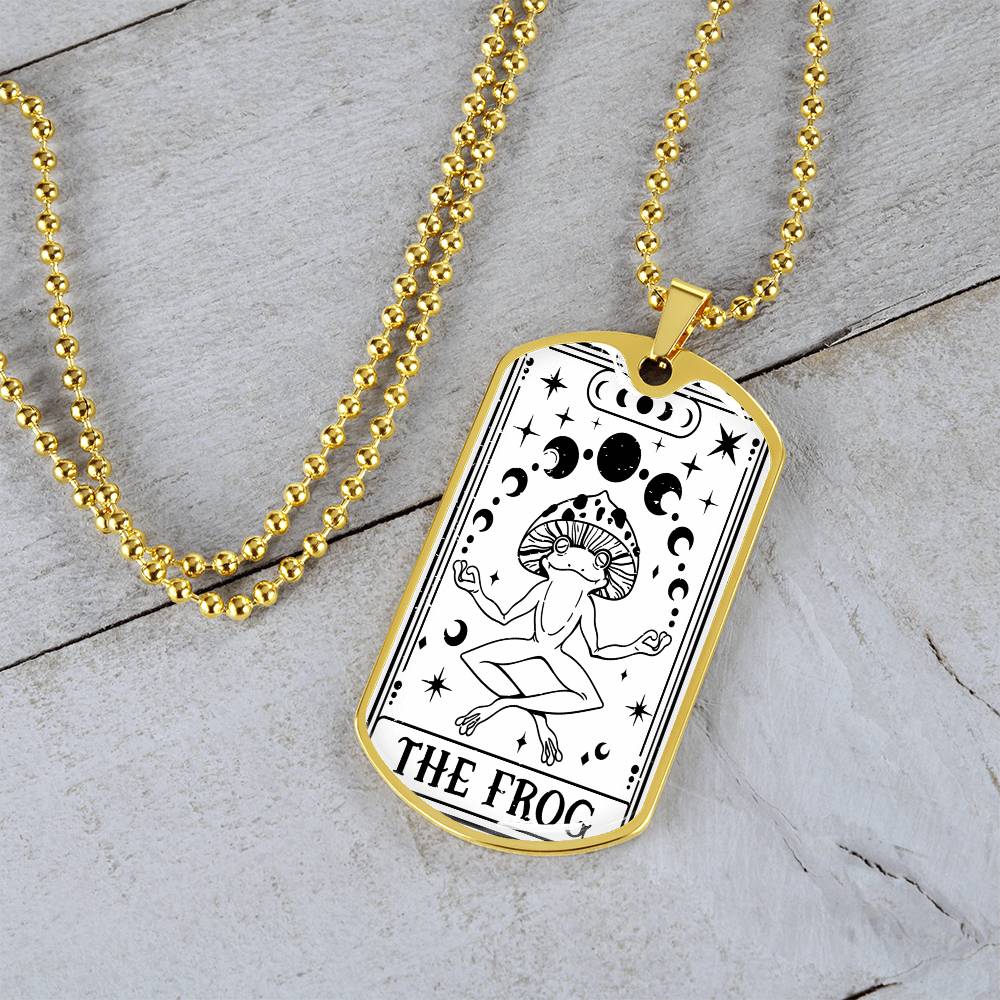 Tarot Card Necklace | The Frog