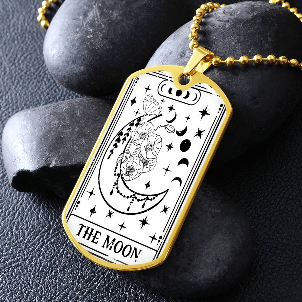 Tarot Card Necklace | The Moon