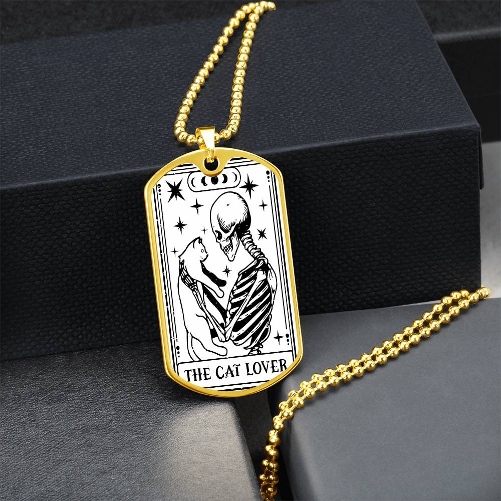 Tarot Card Necklace | The Cat Lover