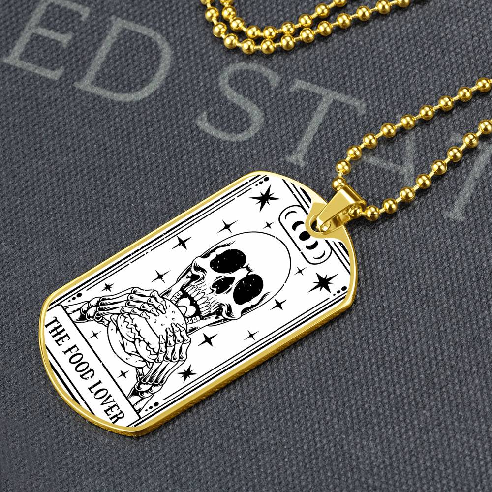 Tarot Card Necklace | The Food Lover