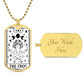 Tarot Card Necklace | The Frog
