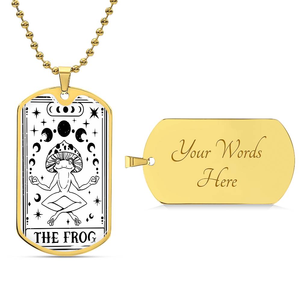 Tarot Card Necklace | The Frog