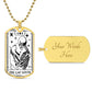Tarot Card Necklace | The Cat Lover