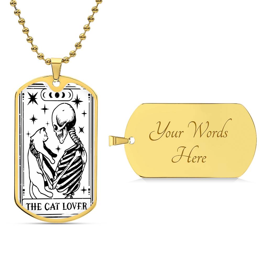 Tarot Card Necklace | The Cat Lover