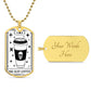 Tarot Card Necklace | Iced Coffee Lover