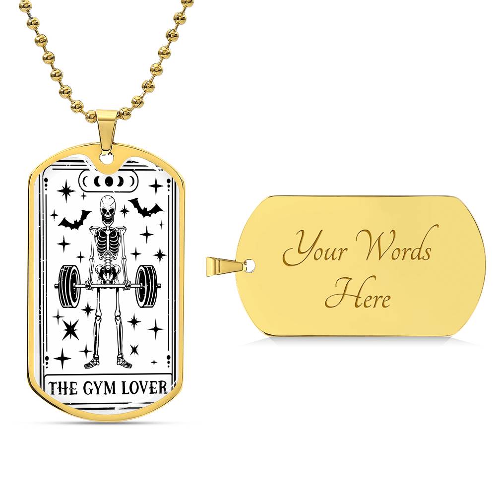 Tarot Card Necklace | The Gym Lover