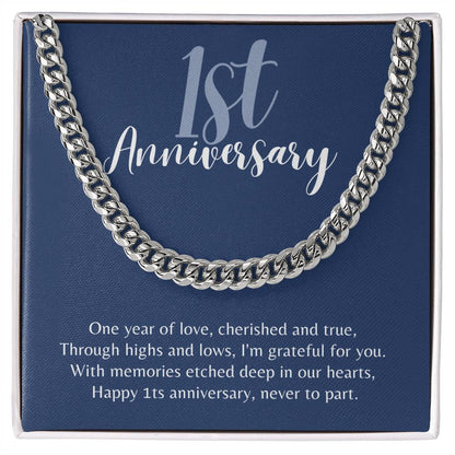 Product photo of 1st Year Anniversary Gift for Him