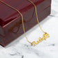 Product photo of Personalized Paw Print Name Necklace