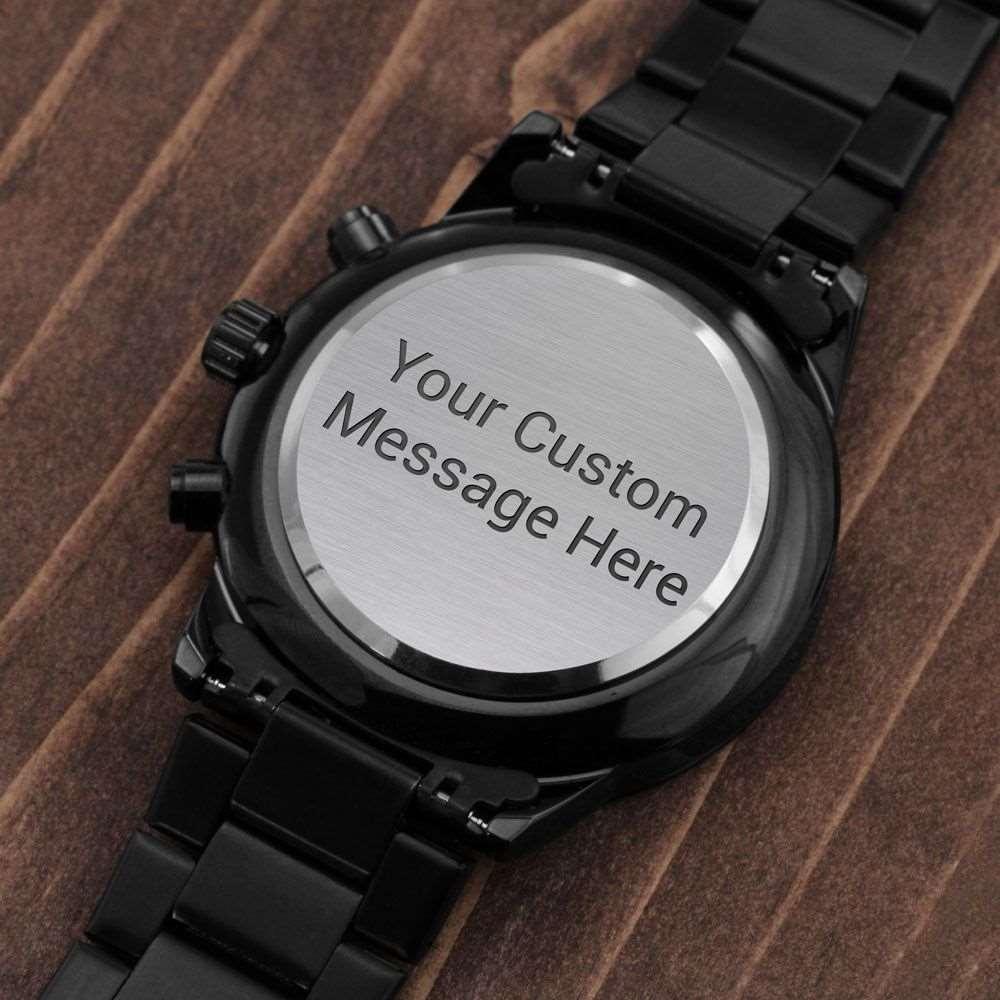 Customizable Engraved Watch