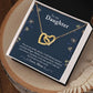 To Daughter - Interlocking Hearts