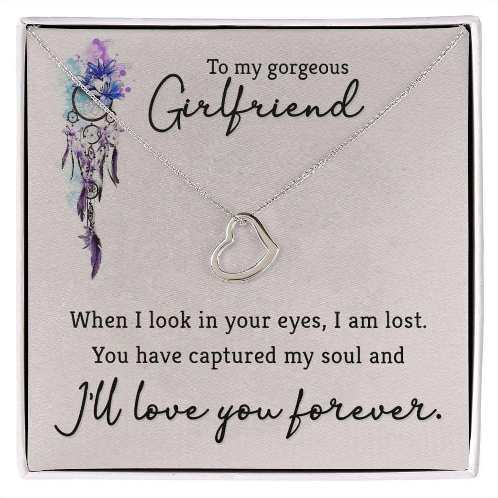 [OUT OF STOCK] Girlfriend - Delicate Heart Necklace