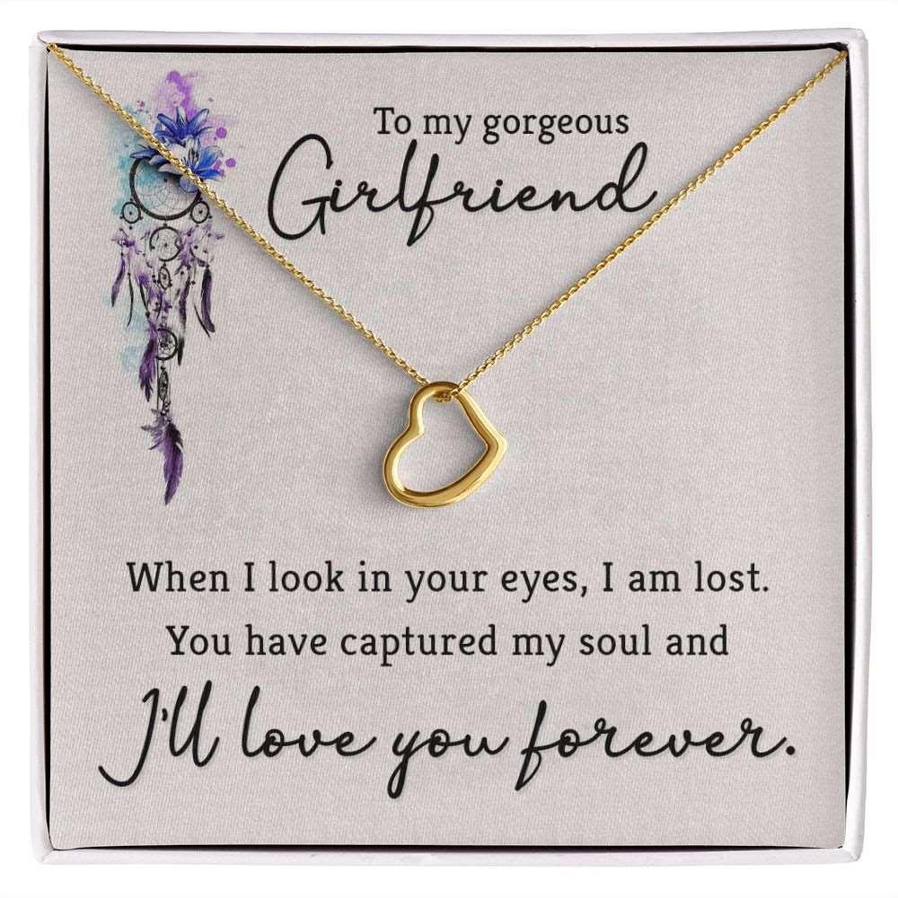 [OUT OF STOCK] Girlfriend - Delicate Heart Necklace