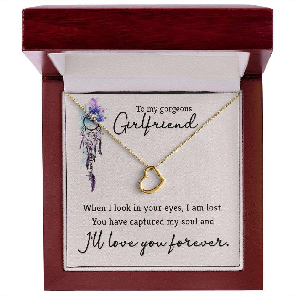[OUT OF STOCK] Girlfriend - Delicate Heart Necklace