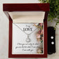 My Love - Eternal Hope Necklace and Cubic Zirconia Earring Set
