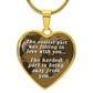 Away From Family - Hardest Part- Pendant Necklace