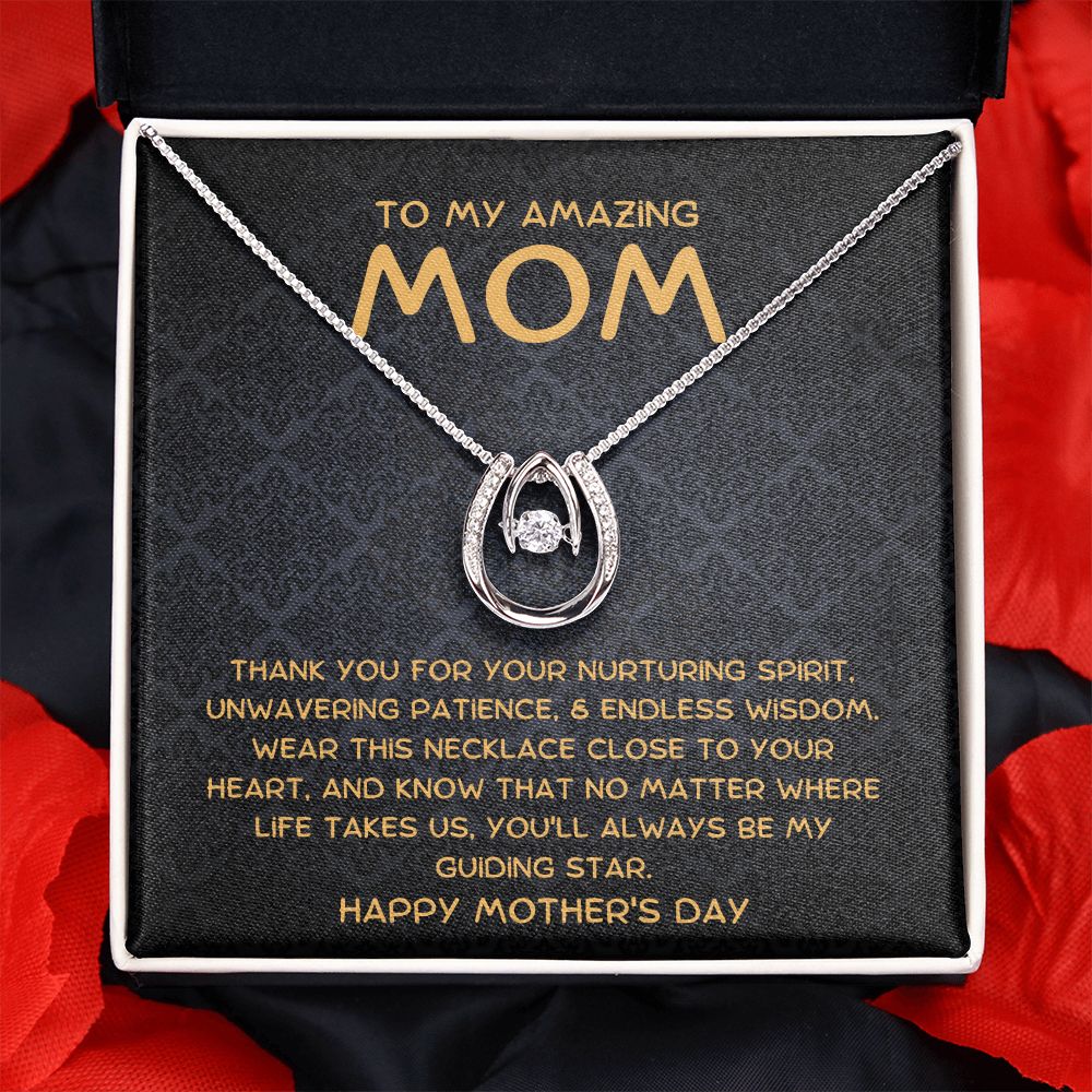 Mother's Gift | Mother's Day | White Gold Necklace