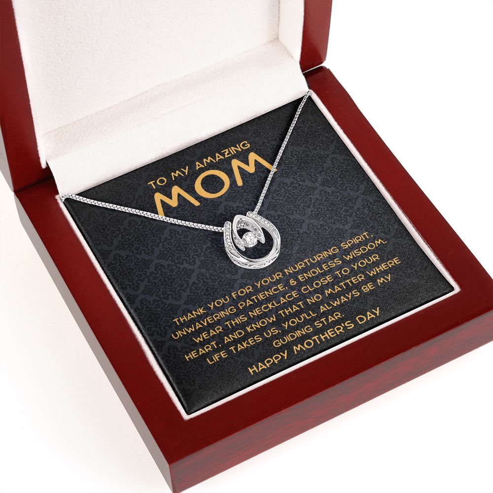 Mother's Gift | Mother's Day | White Gold Necklace