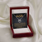 Mother's Gift | Mother's Day | White Gold Necklace