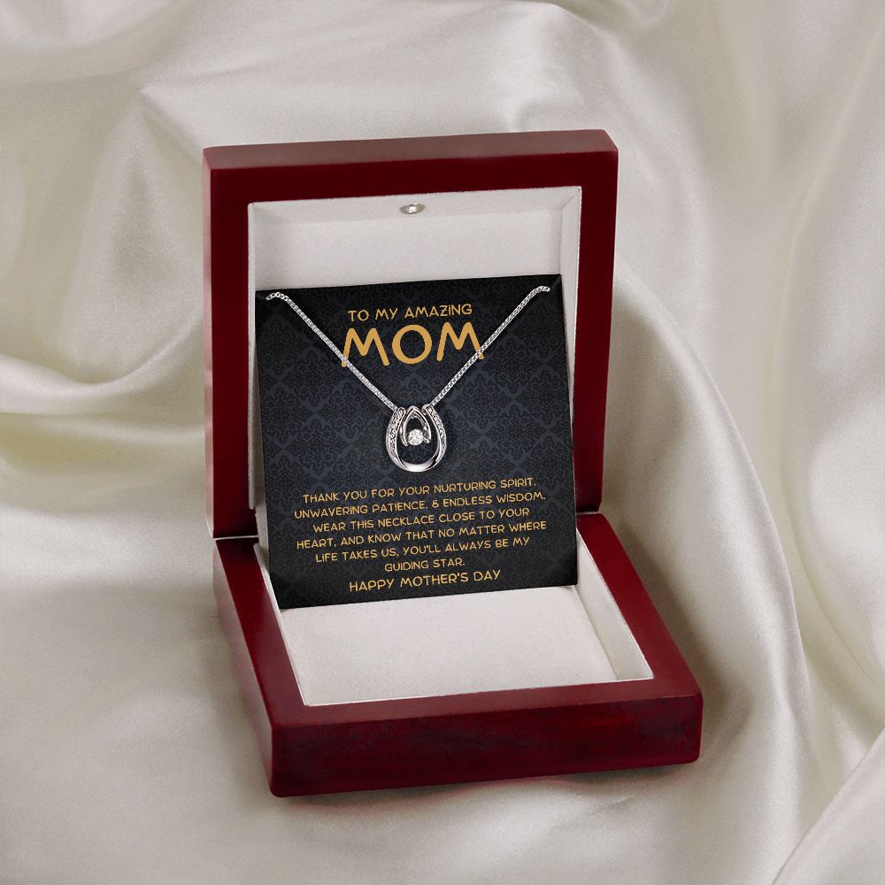 Mother's Gift | Mother's Day | White Gold Necklace