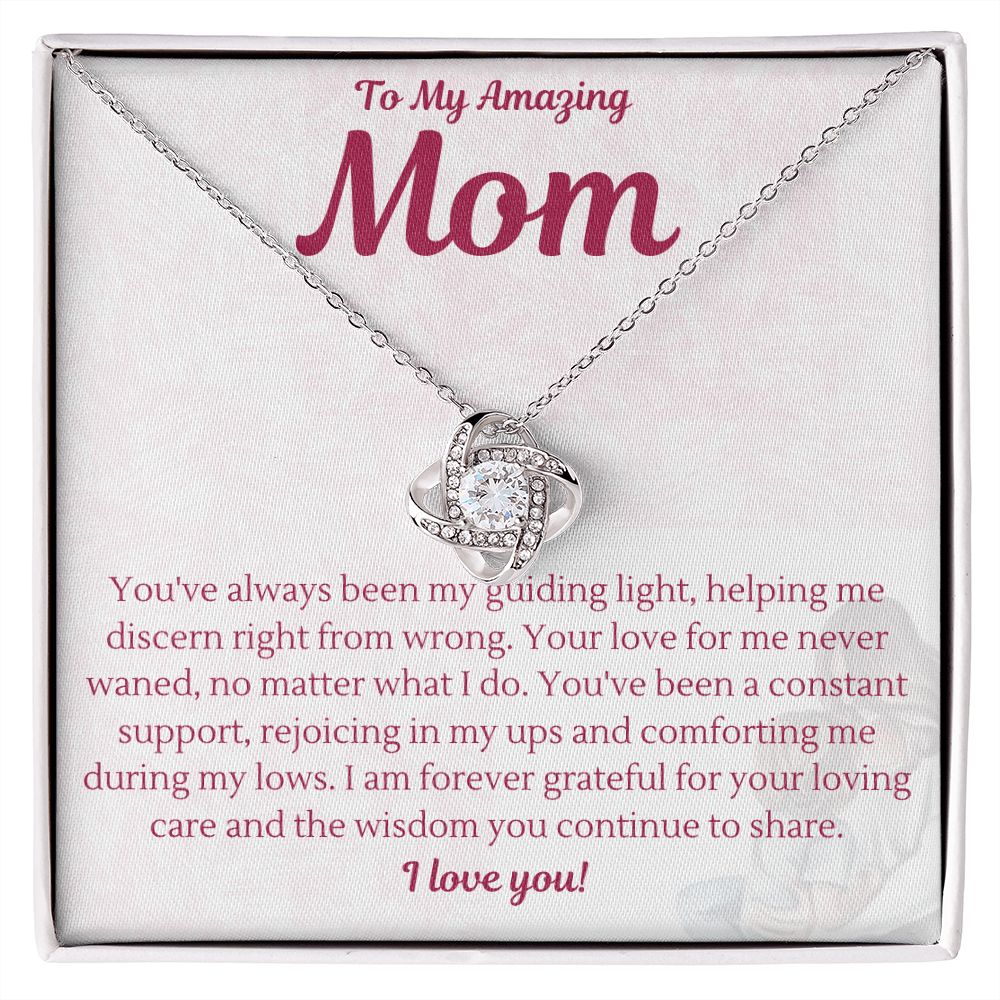 Mother | Guiding Light | Love Knot Necklace
