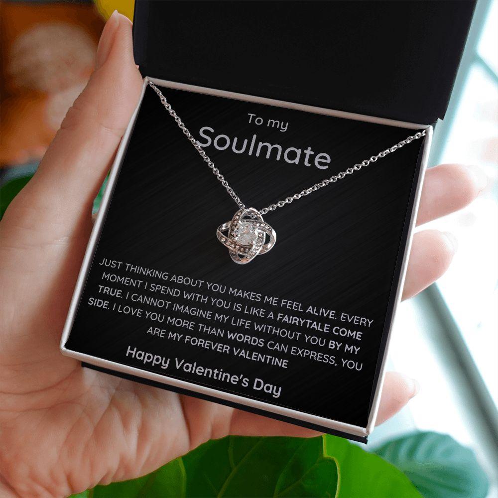Love Knot Necklace | Valentine's Day Gift | From Husband, Boyfriend - Pendant Republic