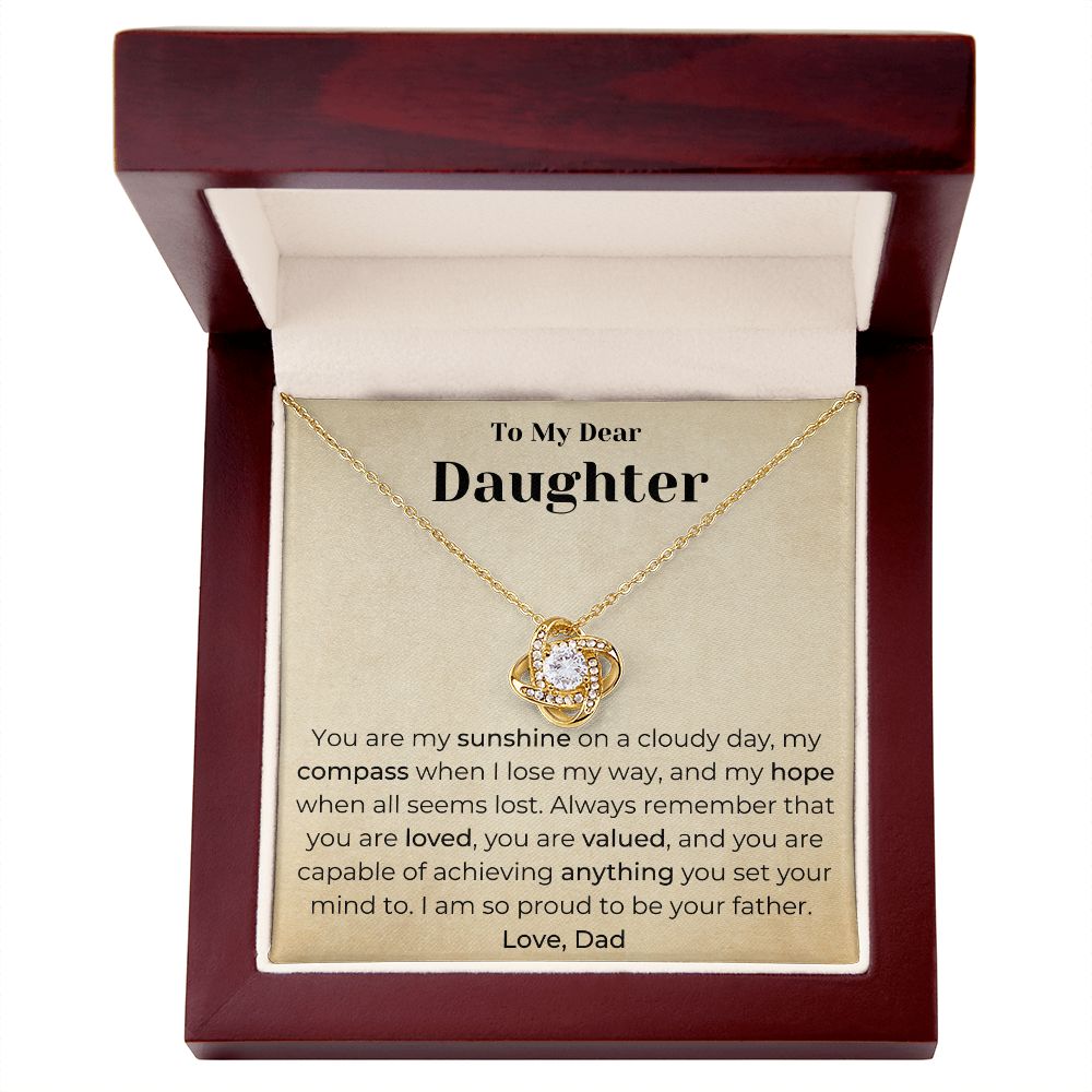 Daughter - You Are My Sunshine - Gift from Dad