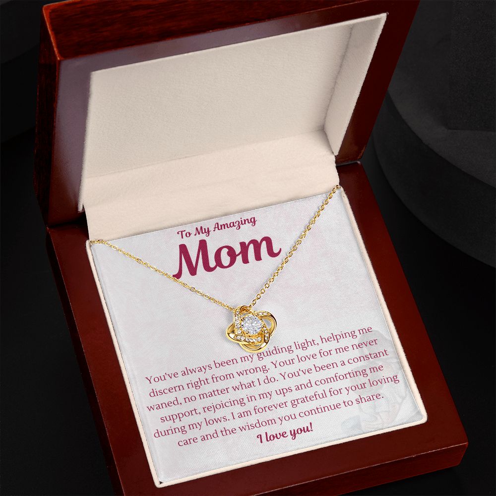 Mother | Guiding Light | Love Knot Necklace