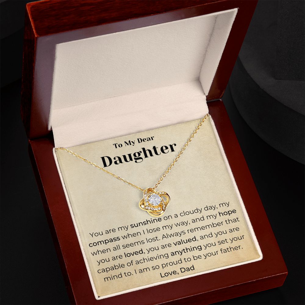 Daughter - You Are My Sunshine - Gift from Dad