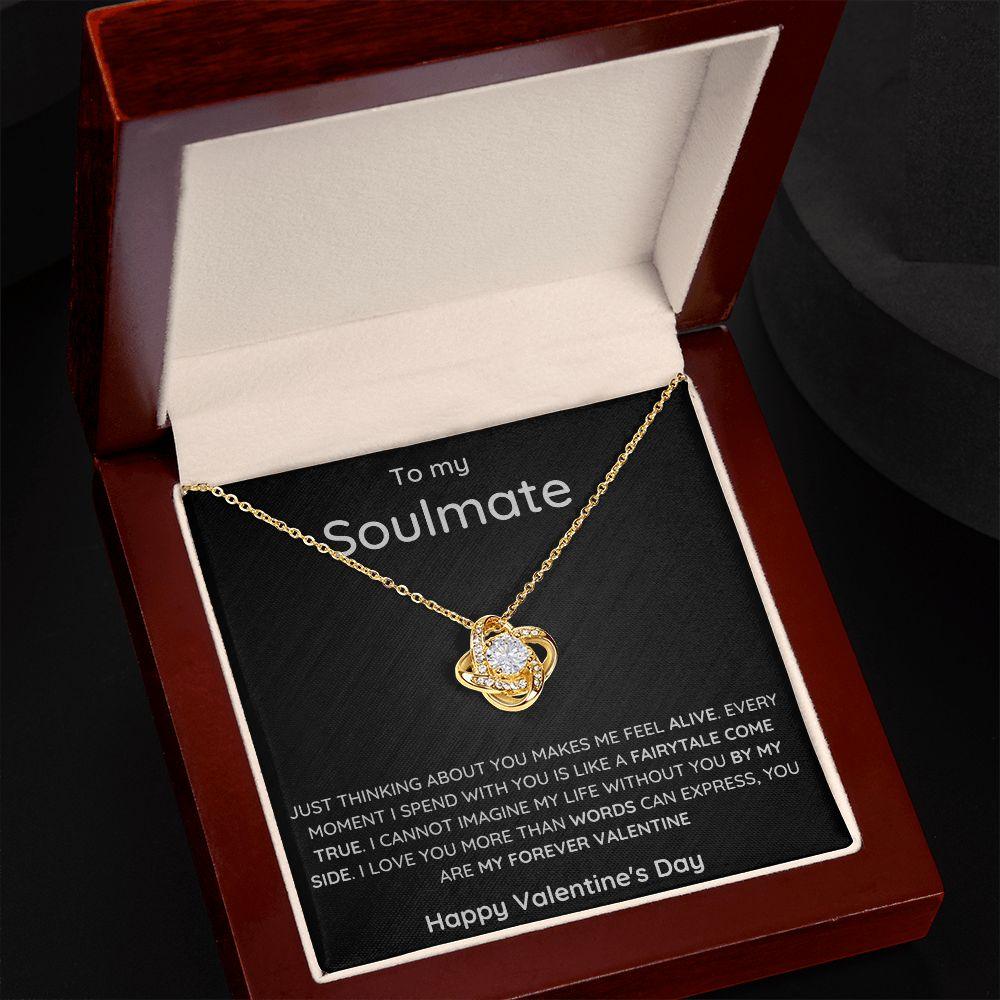 Love Knot Necklace | Valentine's Day Gift | From Husband, Boyfriend - Pendant Republic