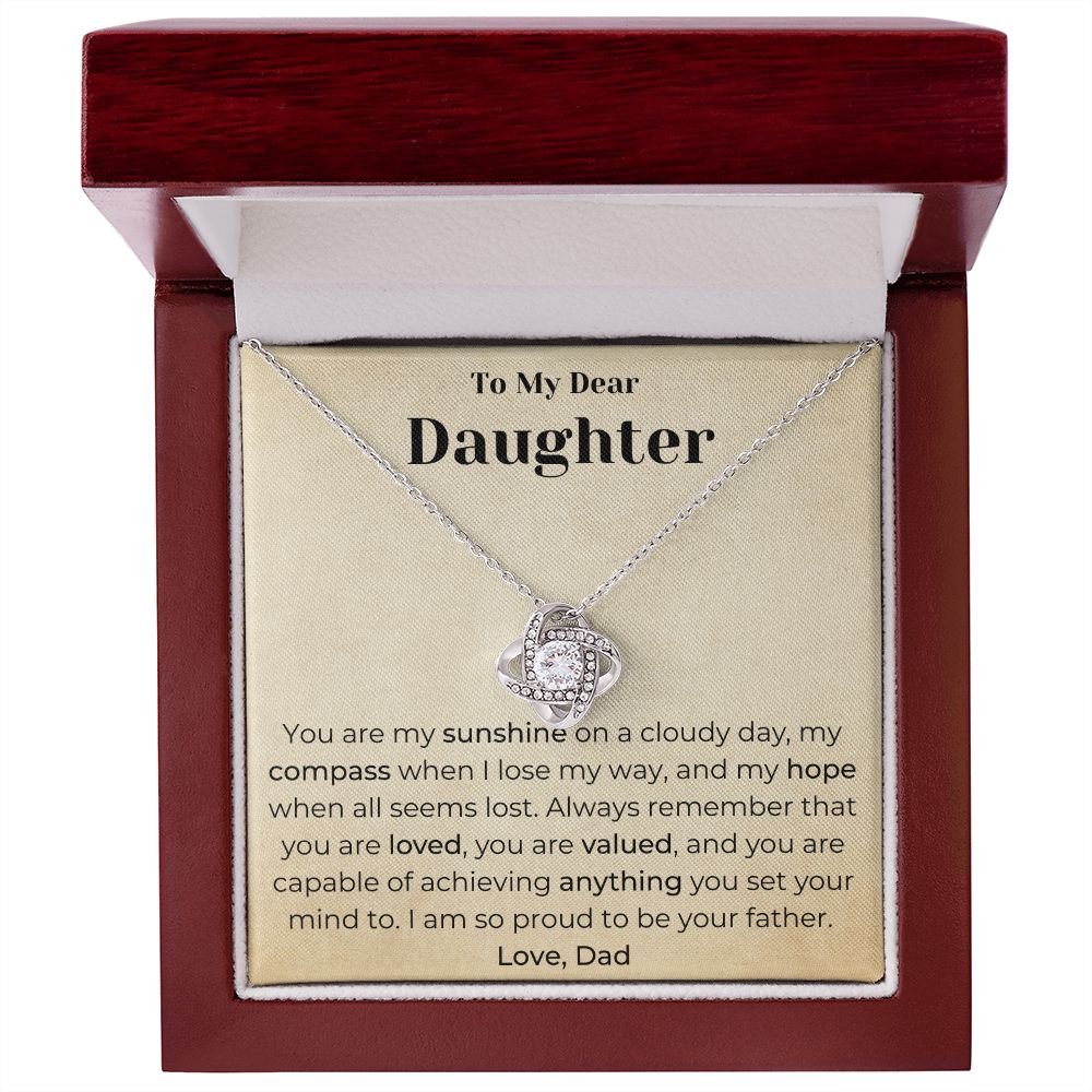 Daughter - You Are My Sunshine - Gift from Dad