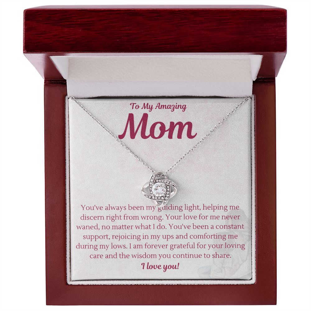 Mother | Guiding Light | Love Knot Necklace