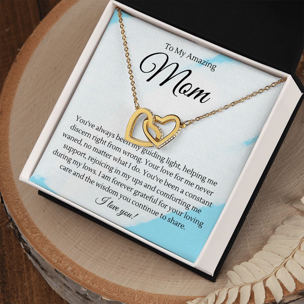Mother | Appreciation | Interlocking Heart Necklace
